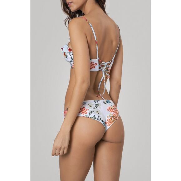 Agua Bendita Bikini Set Alanya Margot Top sz S and Bottom Sz M NWT - Picture 3 of 6